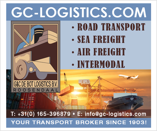 Afbeelding: sponsorlogo G&C de Bot Logistics B.V.